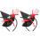 2Pcs Halloween Headband With Tiny Witch Hat For Party And Cosplay 4