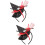 2Pcs Halloween Headband With Tiny Witch Hat For Party And Cosplay 9