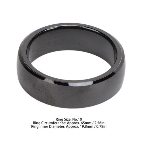 NFC Smart Ceramic Ring for Contactless Access Control Check-In System 1