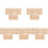 10 Sets Onafgewerkte Letters En Cijfers Chips 2