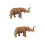 2 Kinder Tiermodell Spielzeug Pädagogisch Deko 8
