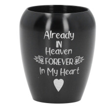 Urna de cremación conmemorativa de acero inoxidable para mascotas, recuerdo para perros pequeños, 45