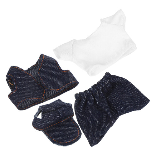 1 Conjunto De Roupas Para Bonecas, 14 Cm, Cores Sortidas