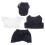 1 Conjunto De Roupas Para Bonecas, 14 Cm, Cores Sortidas 11