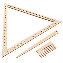 Juego Telar Tejido Triangular Tabla Herramienta Manual
