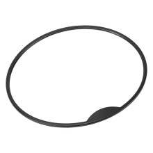 Espejo retrovisor ovalado para coche de bebé, acrílico, 24 x 19 cm, visión amplia