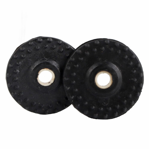 2pcs Knitting Machine Rubber Wheel Assembly