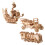 3Jgo Puzzles 3D Para Niños Madera Y 5