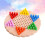 1Pc Flower Shape Chessboard Toy Chinese Game 6