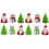 12 Pièces Jouets À Remonter Thème Noël Décorations À Tirer 2