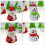 12 Pièces Jouets À Remonter Thème Noël Décorations À Tirer 7