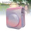 Pink Purple Rainproof PU Leather Camera Case for Mini 12 with Shoulder Strap 4