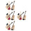 8 Teile Mini Gitarre Mit Für Kinder Spielzeug 5