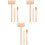 3 Sets Kinderen Graafgereedschap Met Borstel En 5