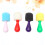 4Pcs Spherical Paint Sponge Brushes For Kids Doodle Tools 3