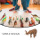 1 Pezzo Animale Bambini Educativo Decorativo 9