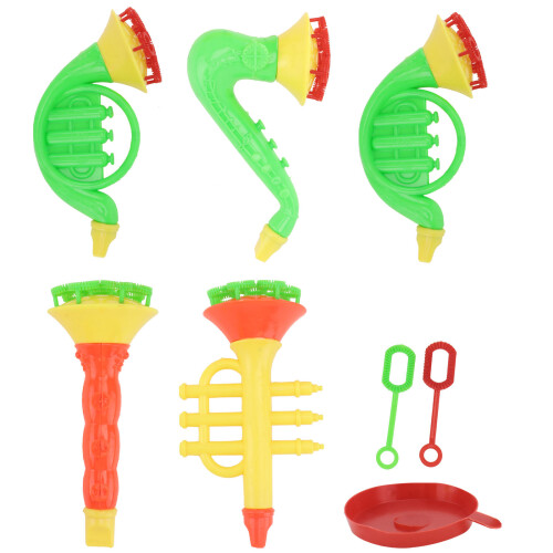 5 Stuks Bubbelmachine Speelgoed Muziekinstrument Bubbelmaker