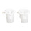 Hanging Fishtanks Plant-White round shape Suitable for thickne 1
