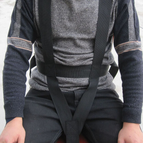 Enhanced Support Wheelchair Safety Harness for Elderly Protection 2
