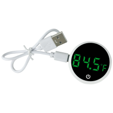 Digital LED Display Stick On Thermometers for-White Fahrenheit