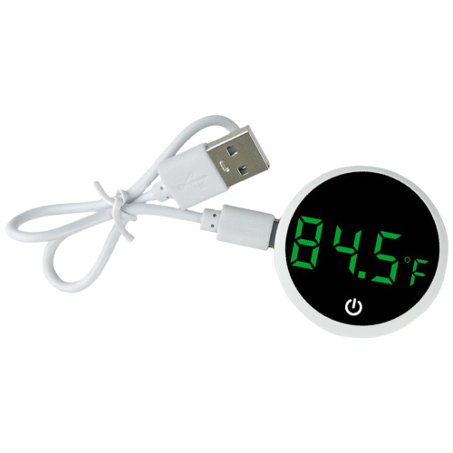 Digital LED Display Stick On Thermometers for-White Fahrenheit