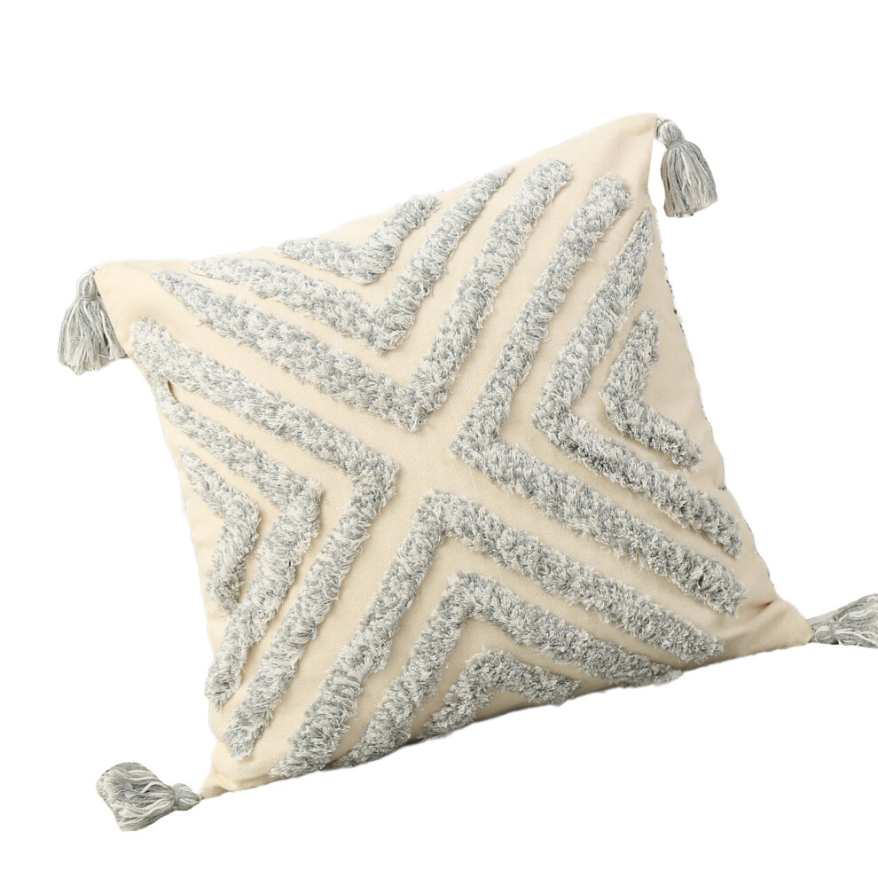 Decorative Pillow Covers Pillow-45x45cm Diagonal diamond gri