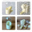 Small Pet Water Bottle Clear Bottle Automatic Bird Cage Water-A 4