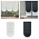 No Drill Installation Pleated Window-Halfblocking 60 180CM 3