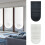 No Drill Installation Pleated Window-Halfblocking 60 180CM 7