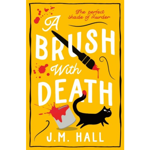 A Brush with Death by J.M. Hall Paperback Book