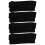10 Paar Schwarze Ellenbogenlange Netzhandschuhe Finger 3