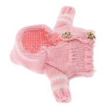 5Stk Plüschpuppen Mit Strickjacke Und Für Puppenhaus