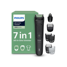 Philips MG3935/15 Heren Tondeuse All-in-One Series 3000 Zwart en Groen