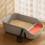 PP Cats Litter Pan Low Front Access Spillprevent High-Black 4