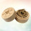 Box Vintage Ring Verpackung Holz Rund 7