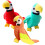 3 Unidades Brinquedo De De Pelúcia, Enchido 5