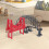 Accesorios Para De Tren Madera Colgante Plástico 4