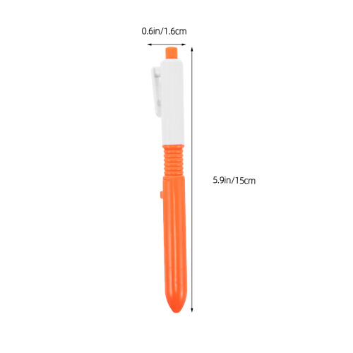 5Pcs Funny Water Spray Pen: Retractable Squirting Ballpoint 2