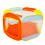 1pc Single Layer Vitality Orange Child 3