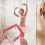 1Set Kinderhandtrommel Hout Rood Percussie Speelgoed Met Drumsticks 11
