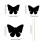 1 Set Scratch Papier Schmetterlingsform Diy Bilder 2