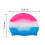 Streamlined Design Swim Cap, High-Quality Silicone For Durable Use 4