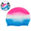 Streamlined Design Swim Cap, High-Quality Silicone For Durable Use 2