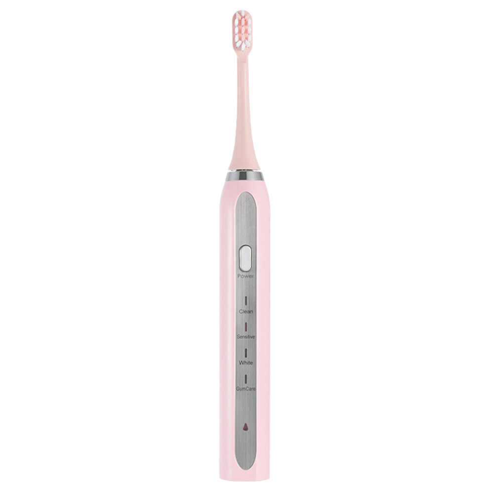 Rechargeable Power Toothbrush, ADA-Approved, Advanced Sonic Technology, 4 Replaceable Brush Heads, Personalized Cleaning Modes, 2-Minute Timer, Waterp