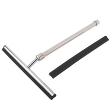 Verstelbare raamwisser met ergonomische antisliphandgreep voor streeploze reiniging, ideaal voor badkamer, keuken, auto en spiegels. Herbruikbaar en