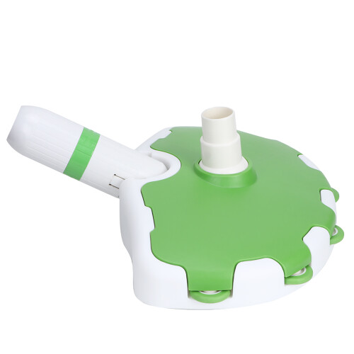 Pool Vacuum Head With Triangular Shape Universal Hose Connector Deep Cleaning Performance Integrated Brush Bristles For Durable Polypropylene Weighted 1