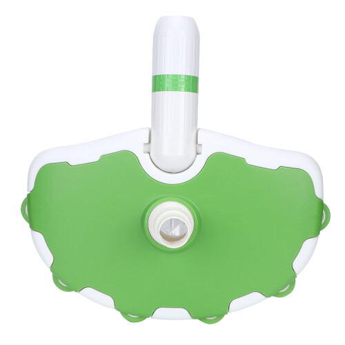 Pool Vacuum Head With Triangular Shape Universal Hose Connector Deep Cleaning Performance Integrated Brush Bristles For Durable Polypropylene Weighted 2