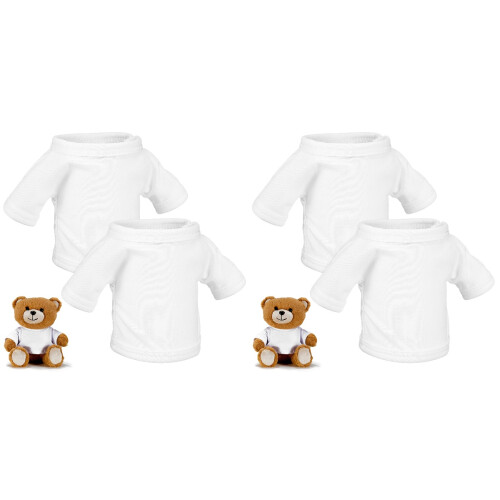 4 Unidades Ropa Decorativa Reutilizable Para Muñecos De Peluche 1
