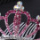 Headband Krone Mit Kristallen Rosa 11