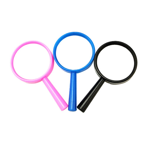 12Stk 0,2X Kunststoff Handlupe Mini Lupe Für Kinder 2